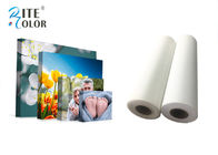 Fine Art Prints Bông trắng Inkjet Eco Solvent Media, 360gsm Bề mặt bóng cao có thể in được
