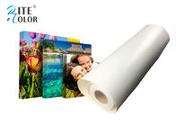 Fine Art Prints Bông trắng Inkjet Eco Solvent Media, 360gsm Bề mặt bóng cao có thể in được