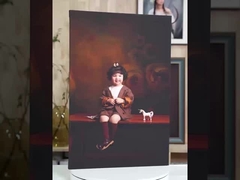 Bản in vải khung tùy chỉnh với vải bông phun mực có sẵn ở kích thước tiêu chuẩn và tùy chỉnh