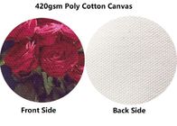 Aqueous 420gsm Inkjet Poly Cotton Canvas Roll chống thấm nước cho Epson HP Canon