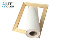 Pigment Matte Polyester Cotton Canvas Photo Paper không thấm nước cho máy in phun