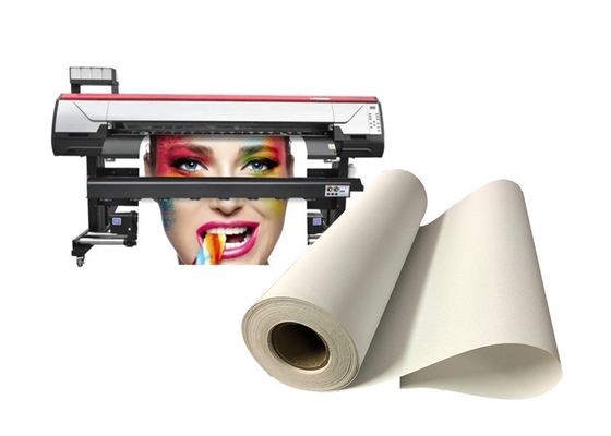 Aqueous Inkjet In Cotton Canvas 360gsm Triển lãm nghệ thuật mờ Cuộn kéo dài