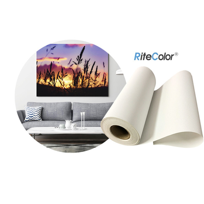 Nước dựa trên 100% Cotton Art Inkjet Canvas Roll 360gm