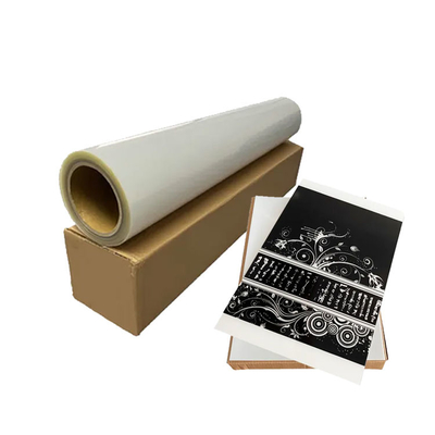 Không thấm nước 100 Micron Milky White Transparent Screen Printing Inkjet Film Roll