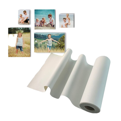 Vải bông tinh khiết Vải phun mực Vải cuộn cho in định dạng lớn Trọng lượng 360gsm