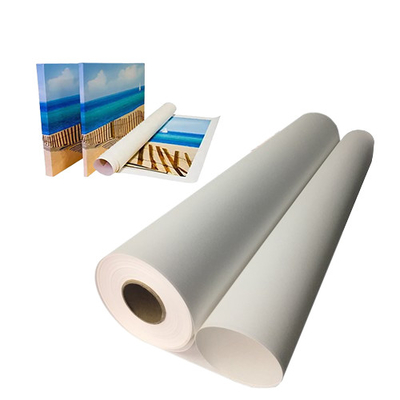 Latex / Eco Solvent Inkjet Poly Cotton Canvas Matte Finish Cho in lớn