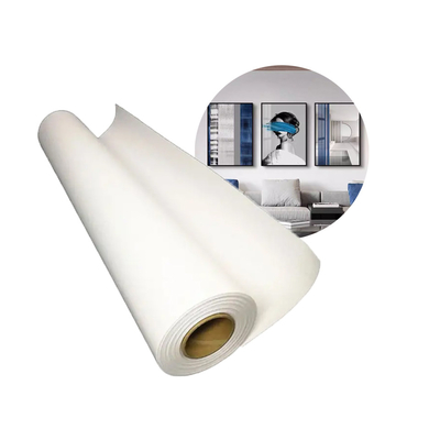 Phong cách rộng Aqueous Matte Inkjet Poly Cotton Canvas Roll 360gsm Cho mực nhuộm sắc tố
