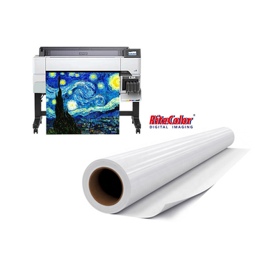 Cao cấp chống nước 260gm Pigment Dye Inkjet RC Satin Photo Paper Roll