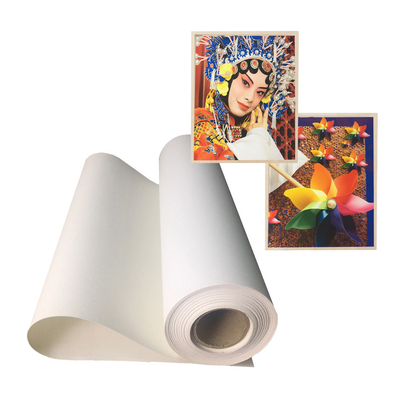 Aqueous Format lớn Polyester Canvas Rolls Matte Finish injet