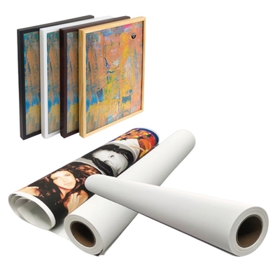 Biểu mẫu in lớn Matte 280gsm Polyester Canvas For Eco Solvent Ink