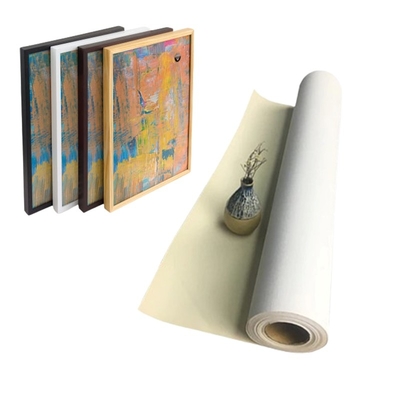 Eco Solvent Inkjet Printing Polycotton Canvas 380gm Xanh