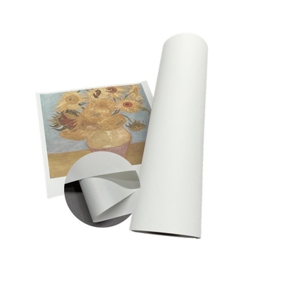 Giá nhà máy Inkjet Polyester Canvas Roll 280gsm Matte Canvas Cho in