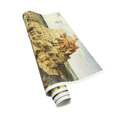 Bán hàng tốt nhất 24 inch Glossy Poly Cotton Blank Inkjet Canvas Cho Máy in Inkjet