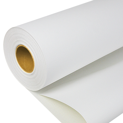 380gsm Phép hình dạng rộng có thể in Polycotton Inkjet Canvas Roll Cho in Latex