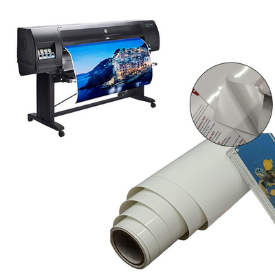 Không thấm nước đúc bọc 115gsm Đèn dán nhãn tự dán giấy ảnh