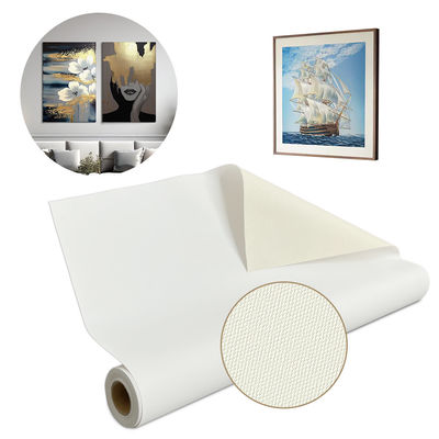 24' / 36' Pigment Inkjet Hình ảnh định dạng lớn Aqueous Matte Blank Cotton Canvas