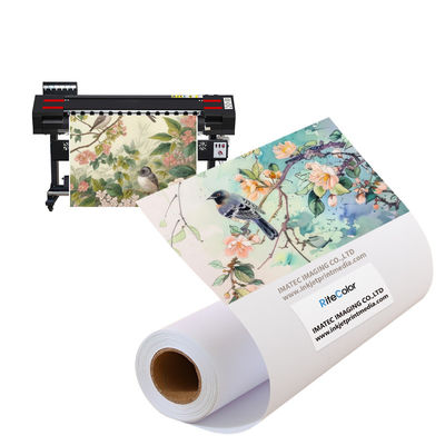 130gsm Matte phủ giấy ảnh cuộn cho định dạng in nhựa phủ