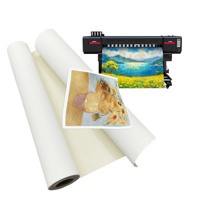 Nghệ sĩ chuyên nghiệp Blank Matte Poly Cotton 380gsm Inkjet Printing Canvas Roll