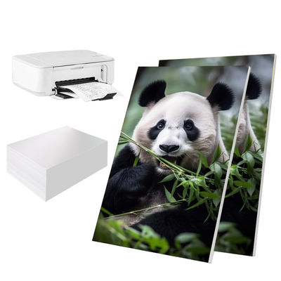 Giấy ảnh bóng có độ bóng cao 135gsm được tráng phủ để in mực nhuộm
