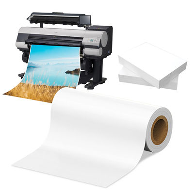 90gsm Label Sticker Pigment Dye Inkjet Matte Coating Front Paper Cho vật liệu nhãn