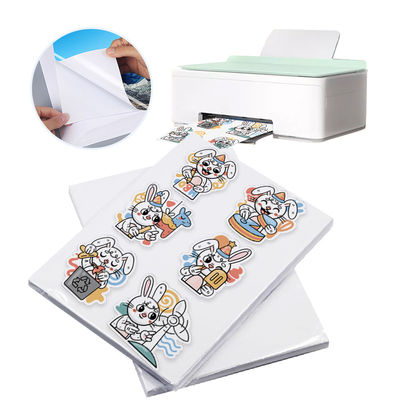 Tùy chỉnh in nhãn riêng A3 A4 A5 Giấy khổ 108gsm Matte Sticker