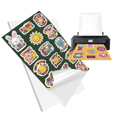 Chất liệu nhãn tự dán 128gsm giấy dán mat cho injet