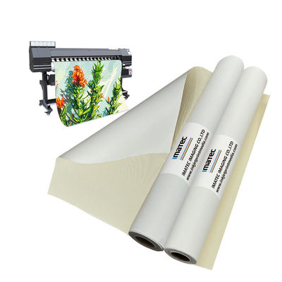 420gsm Phổ hình dạng Matte Inkjet Cotton Canvas chống nứt dễ kéo dài