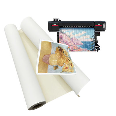 Không thấm nước và chống nứt 360gm Matte Inkjet Cotton Canvas cho Pigment Dye