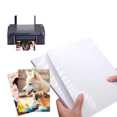 Không thấm nước Inkjet Polypropylene 100mic PP giấy tổng hợp Glossy tự dán nhãn