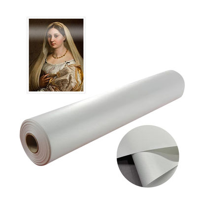 Cuộn vải polyester bóng cao 320gsm cho in nghệ thuật đẹp trong phòng trưng bày và bảo tàng