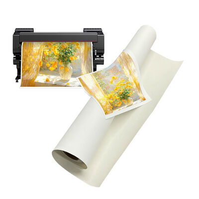 420gsm Matte Polycotton Inkjet Canvas Không thấm nước cho các tấm vải trưng bày chuyên nghiệp