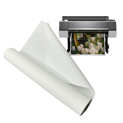 280gsm Matte Inkjet Polyester Canvas Rolls với Eco Solvent Coating cho in độ phân giải cao