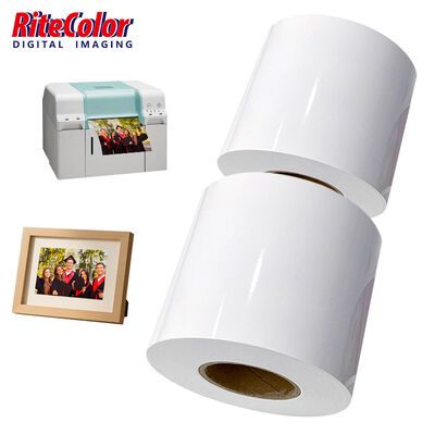 Giấy ảnh kỹ thuật số Drylab có độ bóng cao không thấm nước Tương thích với máy in phun FujiFIlm