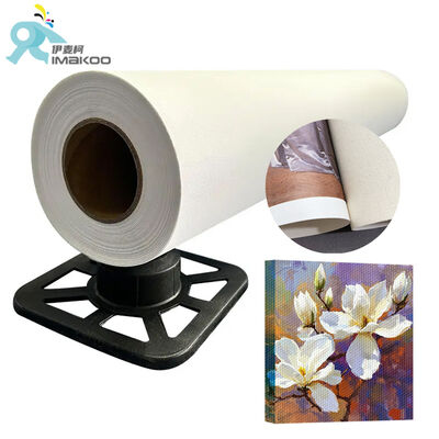 360gsm Sắc tố có thể in phun Polyc Bông Canvas Roll Matte cho nghệ thuật treo tường, bảo tàng, triển lãm trưng bày