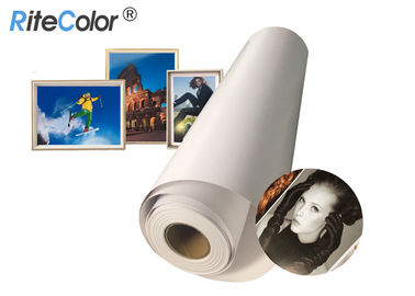 190gsm Giấy bóng nhựa tráng bóng Giấy lõi 2 inch / 3 inch cho Canon IPF8000