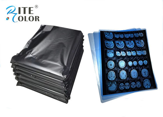 Chống nước 8 * 10 Inch PET Blue dựa trên phim X Ray y tế cho hình ảnh injet in
