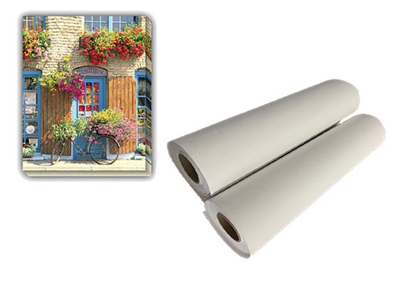 360gsm Poly Cotton Canvas Roll for Inkjet Aqueous Pigment Dye Ink