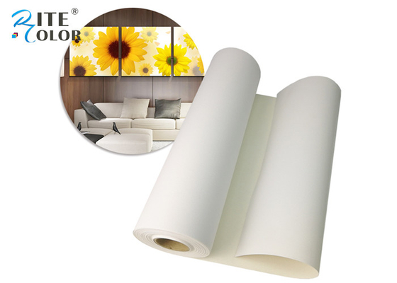 Máy in phun Polyester Cotton Canvas Roll Pigmented 360gsm Matte Acid Free